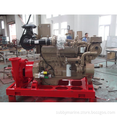 fire pump and cummins diesel engine for fire systems